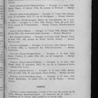 0147 - Page 139 - Informations. Enregistrement des diplômes / Ventes