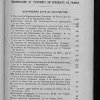 0035 - Page 29 - Monument aux morts de la guerre 1914-1919 consacré aux pharmaciens et étudiants en pharmacie de France