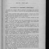 0045 - Page 39 - Société mutuelle d'Assurance contre les accidents en Pharmacie. Loi du 2 Août 1923. Assurance du personnel domestique