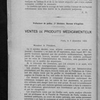0048 - Page 42 - Les toxicomanes escrocs continuent / Ventes de produits médicamenteux