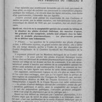 0099 - Page 91 - Notifications importantes concernant la comptabilité pharmaceutique des produits du tableau B