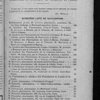 0121 - Page 113 - Monument aux morts de la Guerre 1914-1919 consacré aux pharmaciens et étudiants en pharmacie de France