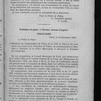0125 - Page 117 - Allocation allouée aux pharmaciens en cas de décès dans leur officine / Circulaire