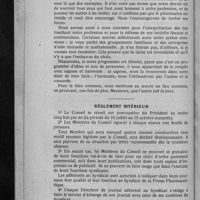 0134 - Page 126 - Syndicat de la presse pharmaceutique de France et des colonies. Assemblée générale / Règlement intérieur