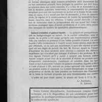 0160 - Page 150 - Comité technique et disciplinaire. Séance du 20 février 1924. Les spécialités à indications de formules fausses et la responsabilité des pharmaciens / Gaïacol cristallisé et gaïacol liquide
