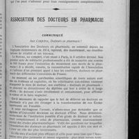 0183 - Page 173 - Une langue auxiliaire commune pour le commerce et pour les savants / Association des docteurs en pharmacie