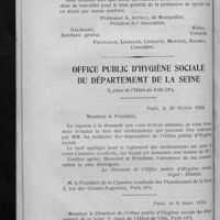 0184 - Page 174 - Association des Docteurs en pharmacie / Office public d'hygiène sociale du département de la Seine