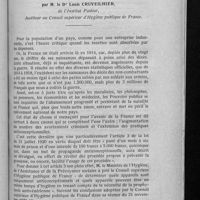 0189 - Page 179 - Répression de la propagande anticonceptionnelle, par M. le Dr Louis Cruveilhier, de l'institut Pasteur...