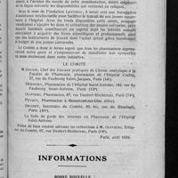 0199 - Page 189 - A la mémoire de Marius Lextreit / Informations. Bonne nouvelle