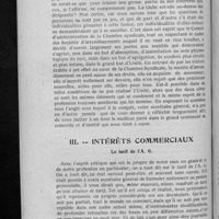0300 - Page 288 - Rapport général sur les travaux du Conseil d'administration pendant l'exercice 1923-1924. II. Intérêts professionnels / III. Intérêts commerciaux