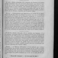 0327 - Page 315 - Questions diverses de nature fiscale. Heureux artisans / « Égalité fiscale... tu n'es qu'un mot!