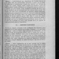 0537 - Page 515 - Questions diverses de nature fiscale. II. Bénéfices de guerre / III. Chiffre d'affaires