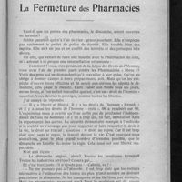 0733 - Page 695 - Liberté et liberté. La fermeture des pharmacies
