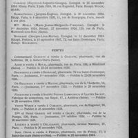 0793 - Page 755 - Informations. Enregistrement des diplômes / Ventes