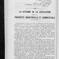 0036 - Page 34 - La comptabilité en pharmacie (suite) / La réforme de la législation sur la propriété industrielle et commerciale