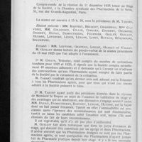 0052 - Page 50 - Société des pharmaciens-agréés de la Faculté de pharmacie de Paris. 1° / 2°