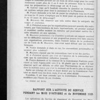 0072 - Page 70 - Office départemental du placement et de la statistique du travail. Service de placement paritaire du personnel des pharmacies. Commission paritaire. Procès-verbal de la séance du 11 juin 1925 / Rapport sur l'activité du Service pendant les mois d'octobre et de novembre 1925