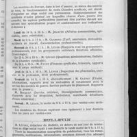 0098 - Page 97 - Jours et heures de réception des membres du bureau