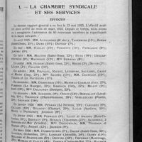 0380 - Page 373 - Rapport général sur les travaux du Conseil d'administration pendant l'exercice 1925-1926. I. La Chambre syndicale et ses Services