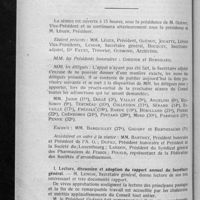 0419 - Page 412 - Extrait du procès-verbal de la séance extraordinaire du Conseil d'administration du mercredi 19 mai 1926