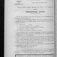 0499 - Page 490 - Le stage d'études pharmaceutiques / Prescriptions faciles