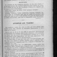 0507 - Page 497 - Comptabilité pratique à partie double / Attention aux voleurs !