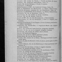 0695 - Page 680 - Liste des pharmaciens agréés acceptant de prendre des stagiaires pour l'année 1926-1927