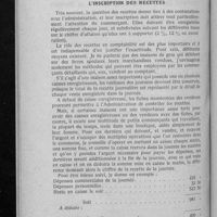 0781 - Page 764 - Les Conseils du comptable. L'inscription des recettes