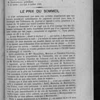 0908 - Page 881 - Jurisprudence étrangère. I. - Marques de fabrique. - Contrefaçon. - Etiquettes. - Bouteilles. - Imitation. - Usage. - Vente et mise en vente. - Eau de Janos. - Dommages-intérêts / II. Traité de Trianon. - Maison hongroise. - Droit à la protection de la marque / Le prix du sommeil