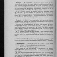 0933 - Page 904 - Extrait du procès-verbal de la séance du Conseil d'administration. Du mercredi 8 décembre 1926