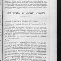 0717 - Page 693 - Collections égarées / La réglementation des substances vénéreuses
