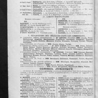 0004 - Page sans numérotation - Conseil d'administration pour l'année 1927-1928