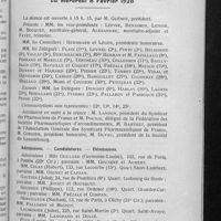 0101 - Page 95 - Compte-rendu de la Société du Conseil d'administration du mercredi 8 février 1928. Admissions. - Candidatures. - Démissions
