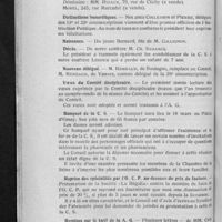 0102 - Page 96 - Compte-rendu de la Société du Conseil d'administration du mercredi 8 février 1928. Admissions. - Candidatures. - Démissions / Distinctions honorifiques / Naissance / Nouveau délégué / Voeux de Comité disciplinaire / Banquet de la C. S. / Reprise des spécialités par l'O. C. P. au-dessous du prix de facture / Remises sur le tarif de la A. G.