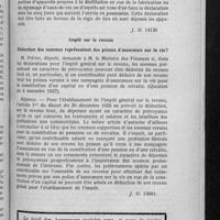 0127 - Page 121 - Renseignements d'ordre fiscal. Alambic pour particulier. Déclaration / Impôt sur le revenu. Déduction des sommes représentant des primes d'assurance sur la vie ?