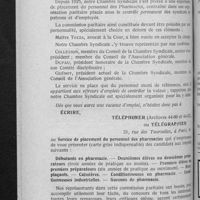 0410 - Page 398 - Placement du personnel des pharmacies