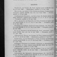 0512 - Page 498 - Informations. Renseignements divers. Ventes / Sociétés