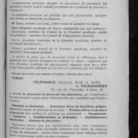 0601 - Page 585 - Placement du personnel des pharmacies