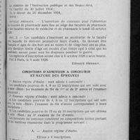 0619 - Page 601 - Concours pour l'obtention des bourses de pharmacie en 1928