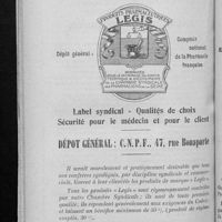 0812 - Page 790 - Produits de marque « Légis »
