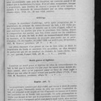 0893 - Page 869 - Jurisprudence « Loyers ». Baux à loyer. Propriété commerciale (loi du 30 juin 1926). Formes et délais / Arbitrage / Motifs graves et légitimes / Reprise (art. 5)