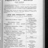 1005 - Page 955 - Produits « Légis »