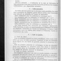 0218 - Page 204 - Conditions de l'indication de la date de fabrication des laits concentrés en poudre