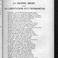 0315 - Page 297 - Varia. La colonne brisée ou les lamentations d'un thermomètre