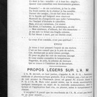 0316 - Page 298 - Varia. La colonne brisée ou les lamentations d'un thermomètre / Propos légers sur l'A. M.