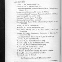 0480 - Page 454 - Service syndical des analyses / Avis important