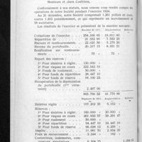 0616 - Page 582 - Société mutuelle d'assurances contre le bris des glaces et tous dégâts matériels entre pharmaciens. Procès-verbal de l'Assemblée général ordinaire N° 30 du 22 Juin 1935. Rapport du Conseil d'administration sur les comptes de l'exercice 1934 présenté par M. G. Beytout...