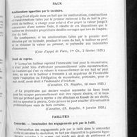 0633 - Page 599 - Jurisprudence commerciale. Baux / Faillites