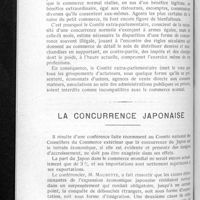 0690 - Page 652 - Les groupements d'acheteurs et leurs diverses formes. Rapport présenté par M. Georges Maus au Comité extra-parlementaire de défense du commerce de détail / La concurrence japonaise