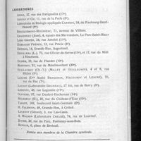 0901 - Page 855 - Service syndical des analyses / Avis important